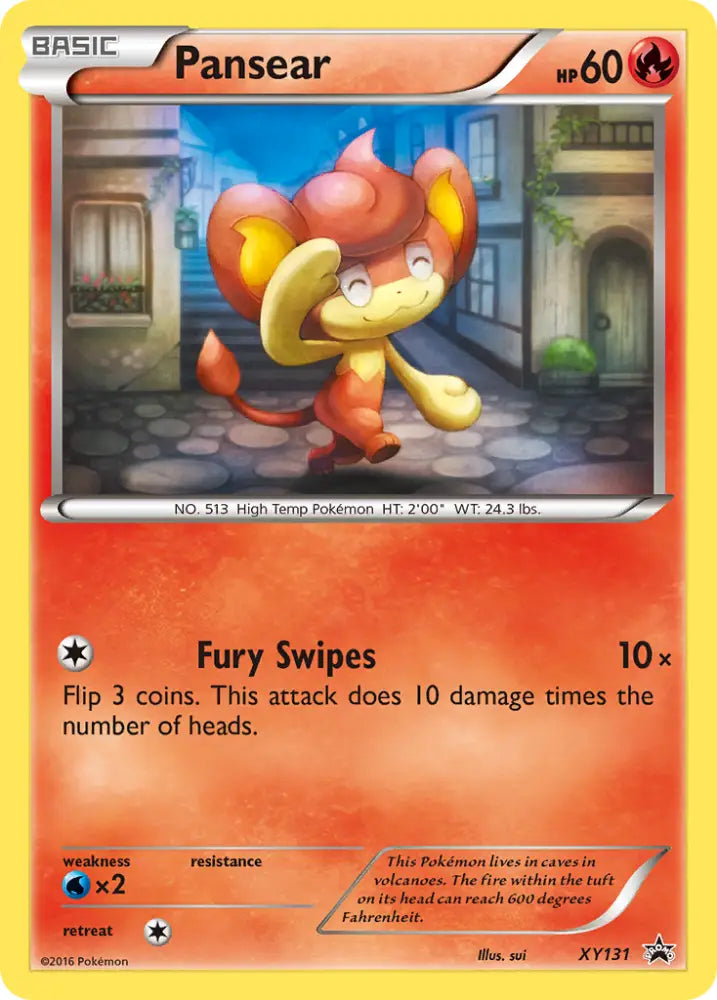 Pansear (XY131) [XY: Black Star Promos] - Pokemon Single