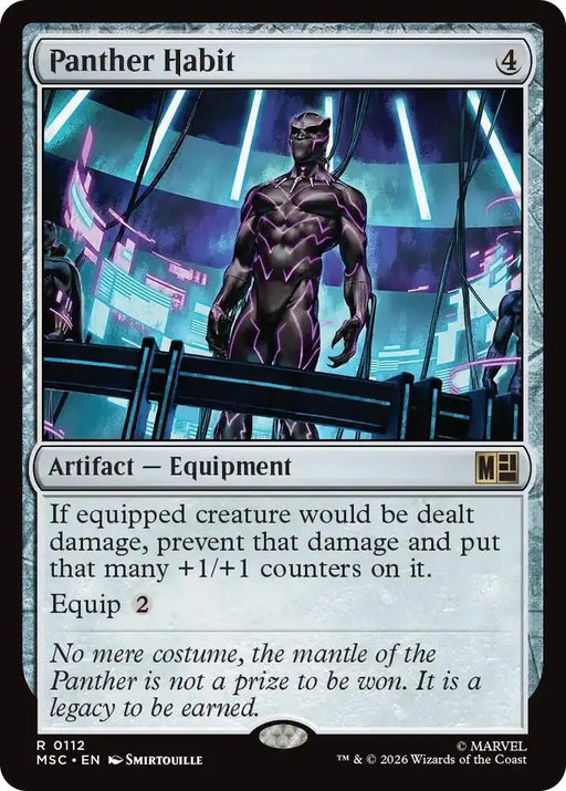 Panther Habit (112) [Marvel Super Heroes Commander]