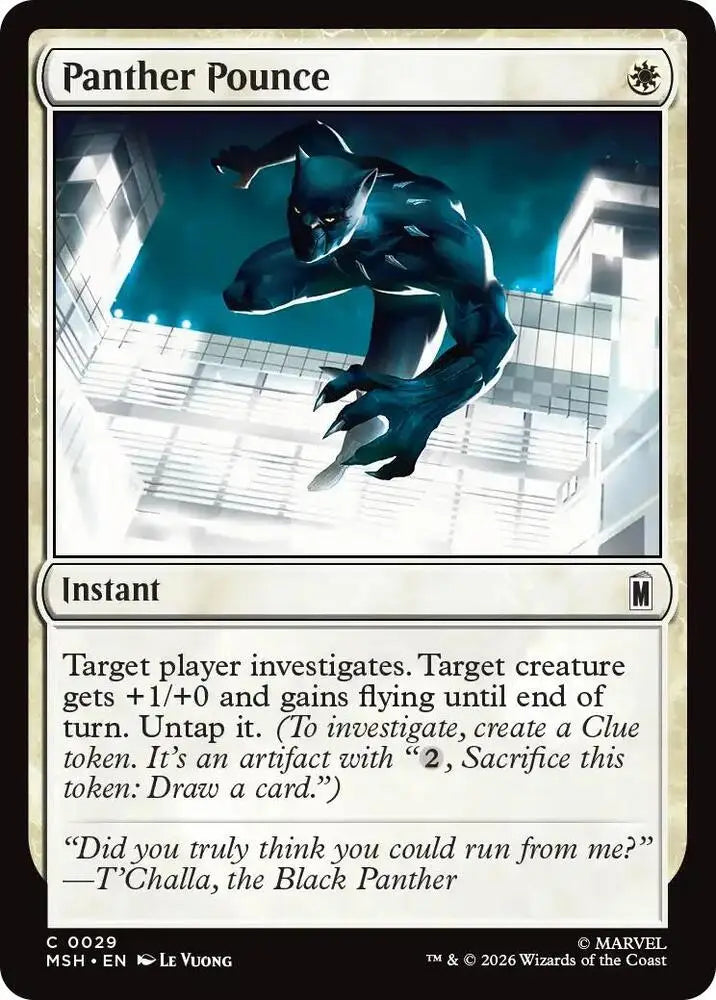Panther Pounce (29) [Marvel Super Heroes]