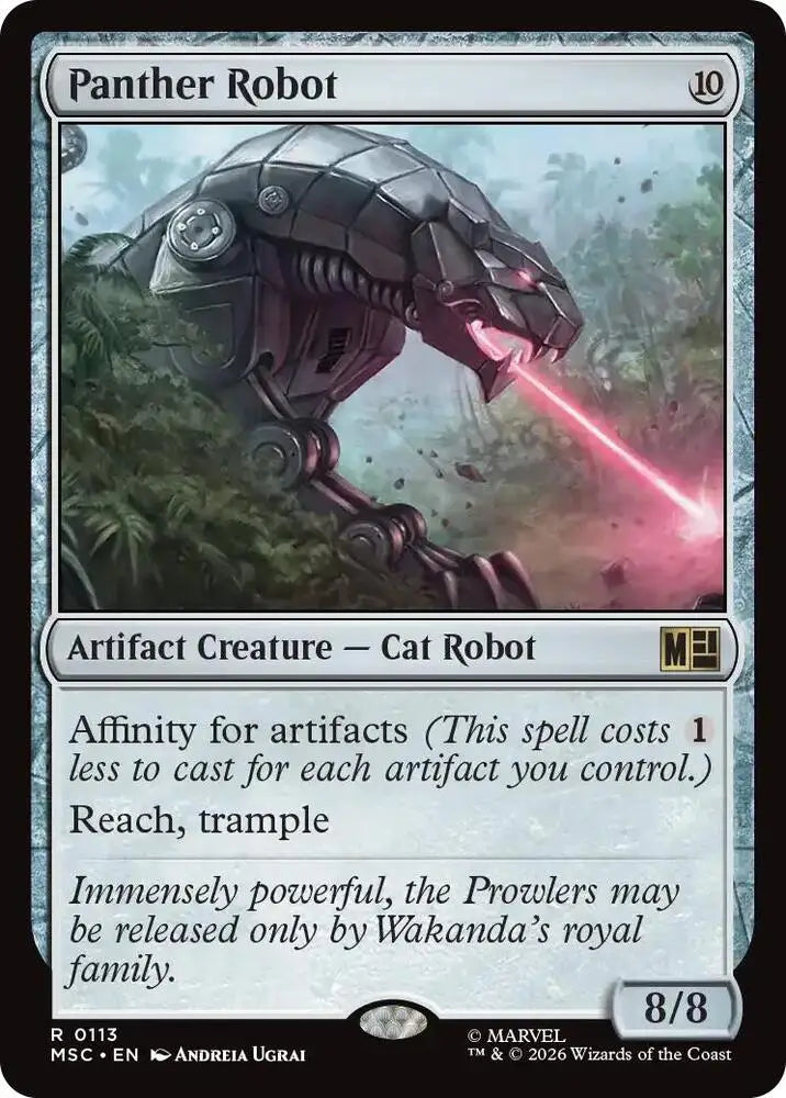 Panther Robot (113) [Marvel Super Heroes Commander]