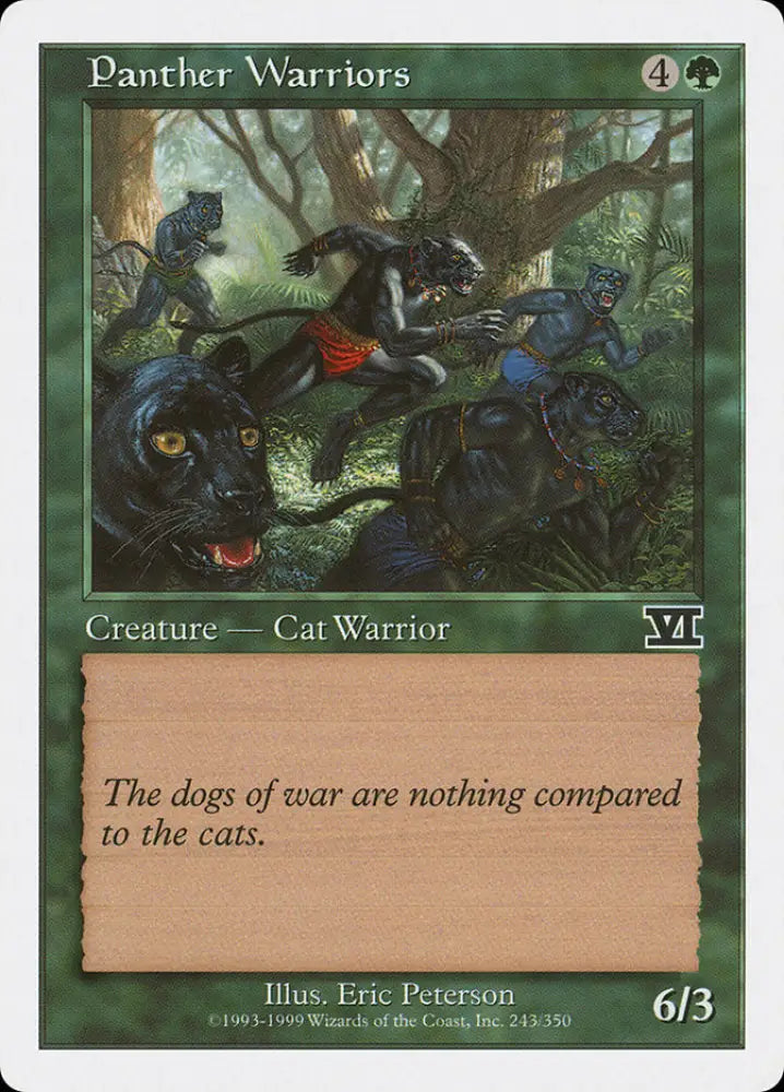 Panther Warriors [Classic Sixth Edition] - MTG Single