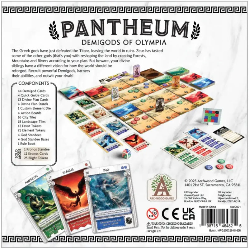 Pantheum: Demigods of Olympia (EN) - Board Games
