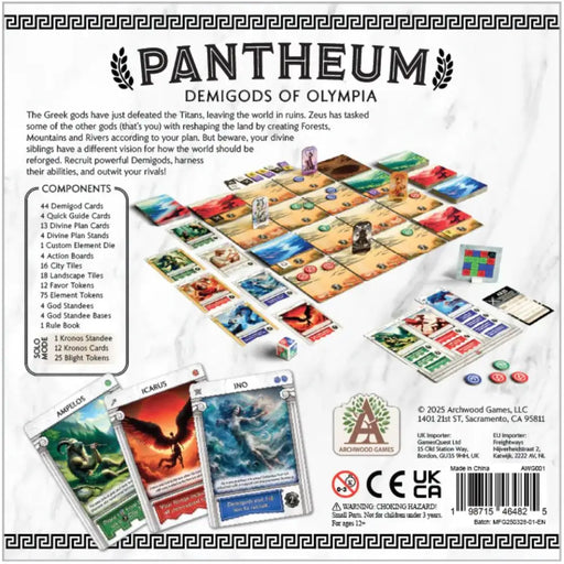 Pantheum: Demigods of Olympia (EN) - Board Games