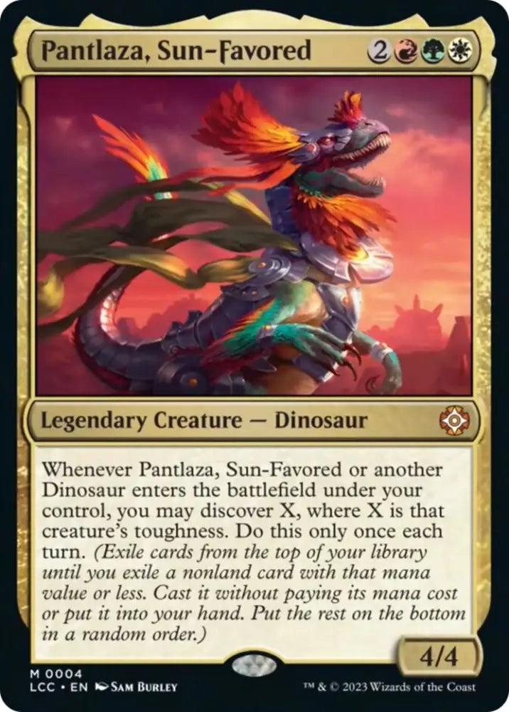 Pantlaza Sun-Favored [The Lost Caverns of Ixalan Commander] - MTG Single