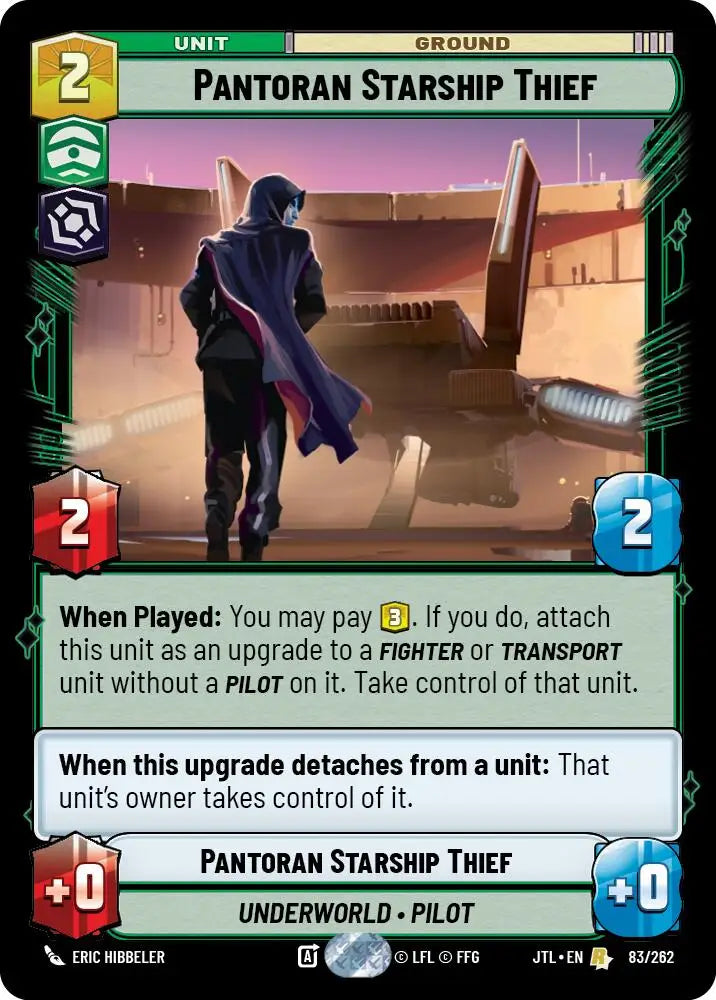 Pantoran Starship Thief (083/262) [Jump to Lightspeed] - Star Wars: Unlimited Single