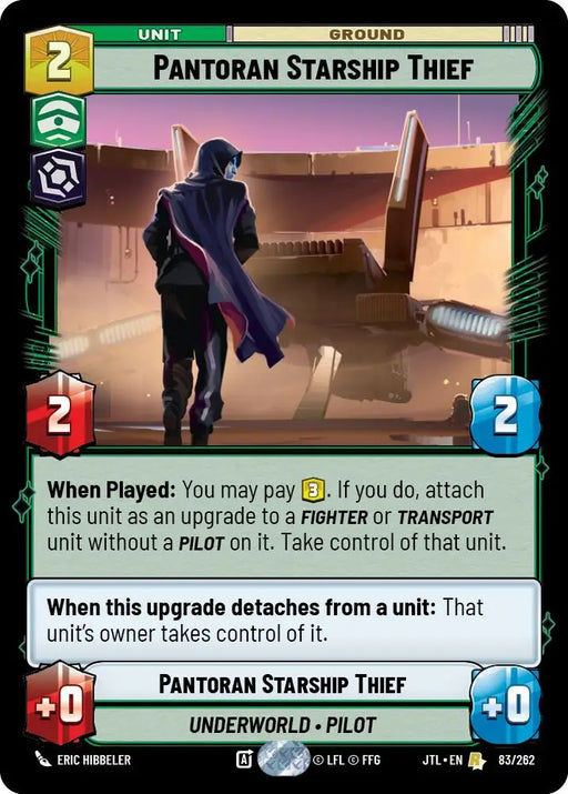 Pantoran Starship Thief (083/262) [Jump to Lightspeed] - Star Wars: Unlimited Single