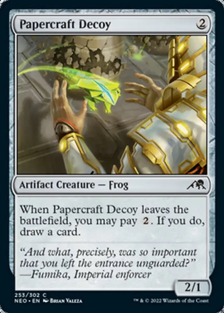 Papercraft Decoy [Kamigawa: Neon Dynasty] - MTG Single