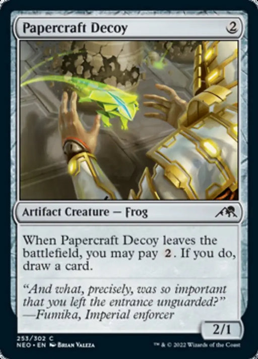 Papercraft Decoy [Kamigawa: Neon Dynasty] - MTG Single