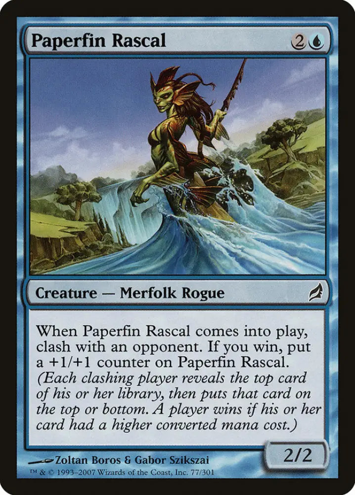 Paperfin Rascal [Lorwyn] - MTG Single