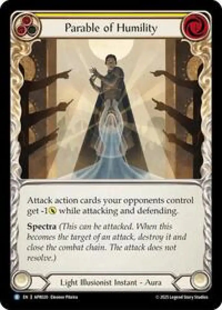 Parable of Humility (APR020) [Armory Deck: Legends Prism]