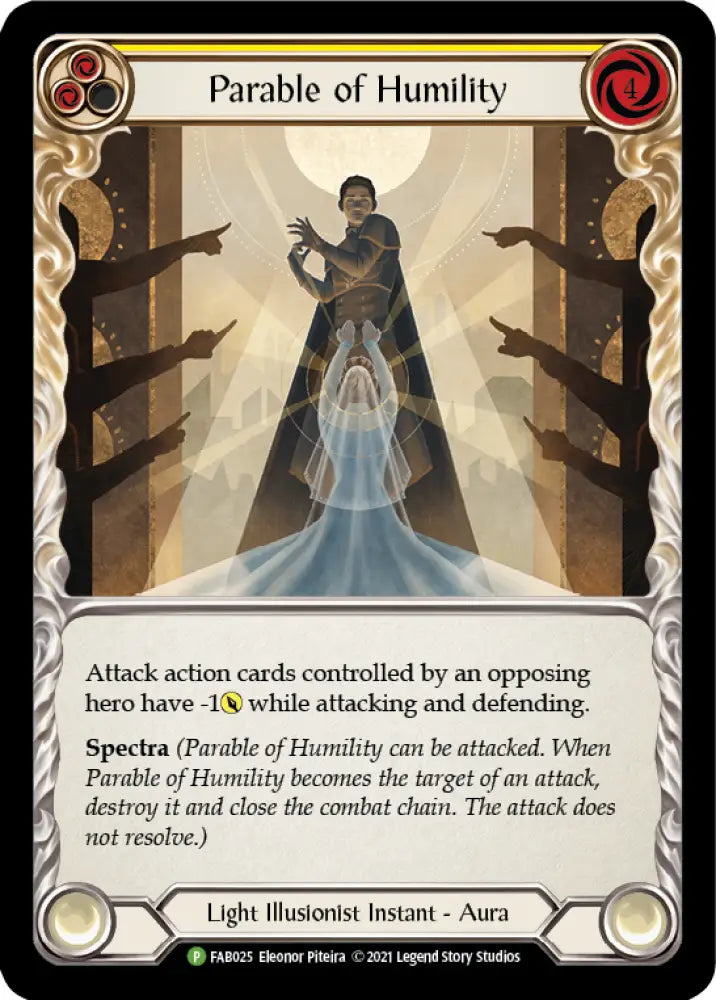 Parable of Humility [FAB025] (Promo) Cold Foil - Flesh And Blood Single