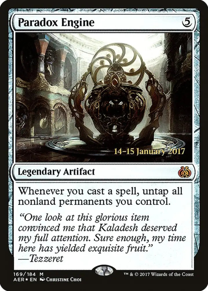 Paradox Engine [Aether Revolt Prerelease Promos] - MTG Single