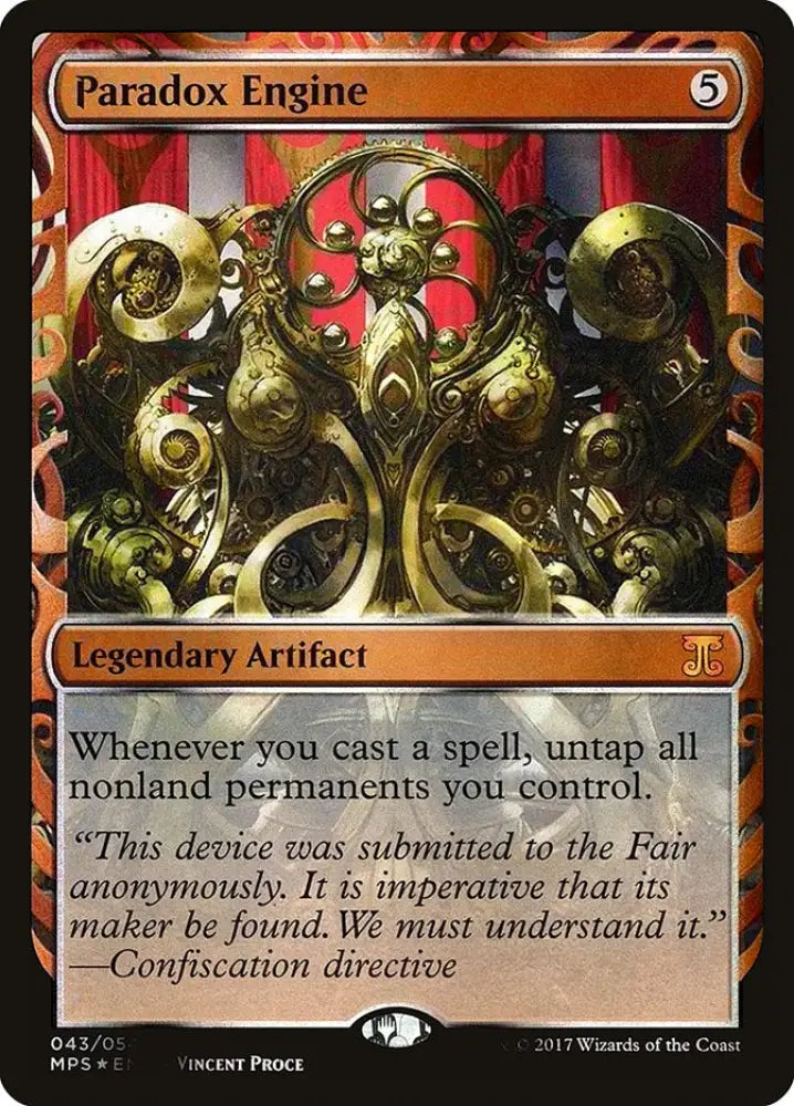 Paradox Engine [Kaladesh Inventions] - MTG Single