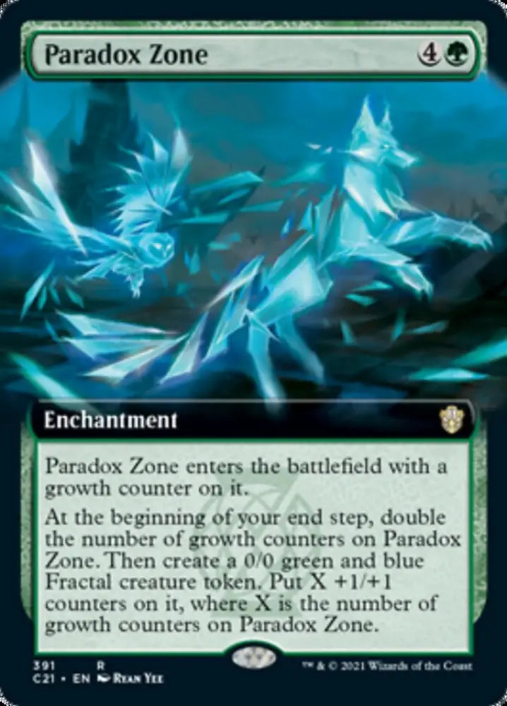 Paradox Zone (Extended Art) [Commander 2021] - MTG Single