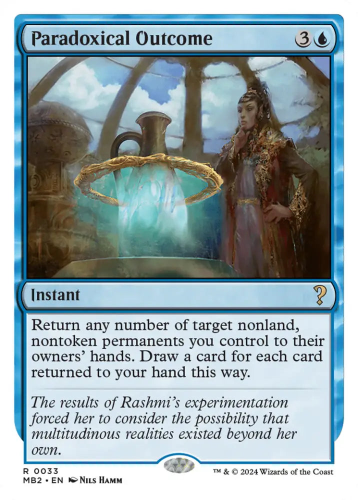 Paradoxical Outcome (White Border) [Mystery Booster 2] - MTG Single