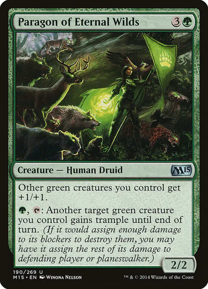 Paragon of Eternal Wilds [Magic 2015] - MTG Single