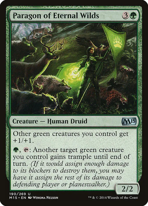 Paragon of Eternal Wilds [Magic 2015] - MTG Single