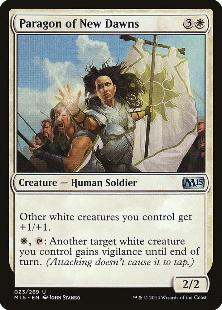 Paragon of New Dawns [Magic 2015] - MTG Single