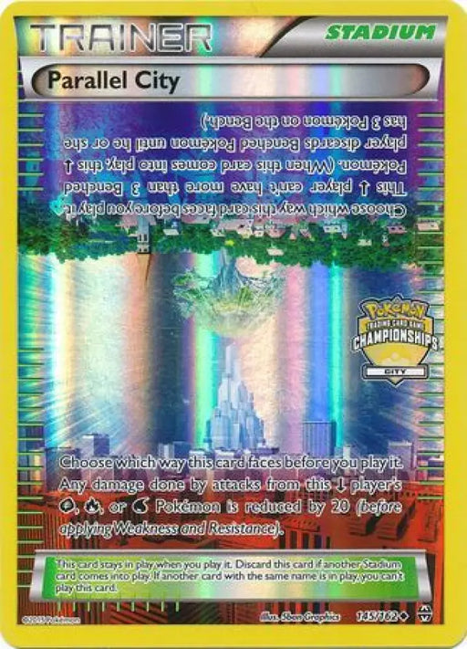 Parallel City (145/162) (Championship Promo) [XY: BREAKthrough] - Pokemon Single
