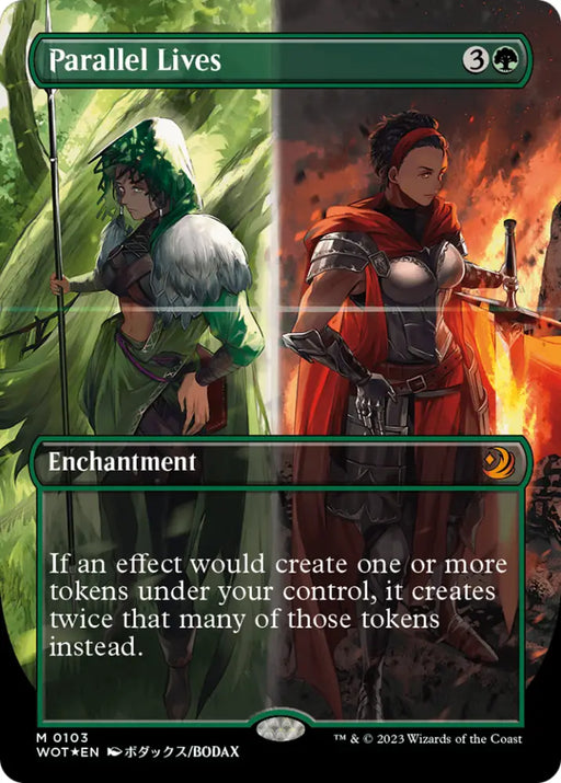 Parallel Lives (Anime Borderless) (Confetti Foil) [Wilds of Eldraine: Enchanting Tales] - MTG Single