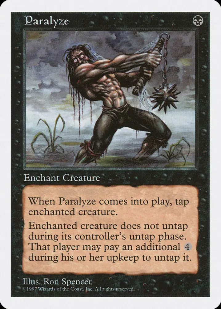 Paralyze [Fifth Edition] - MTG Single