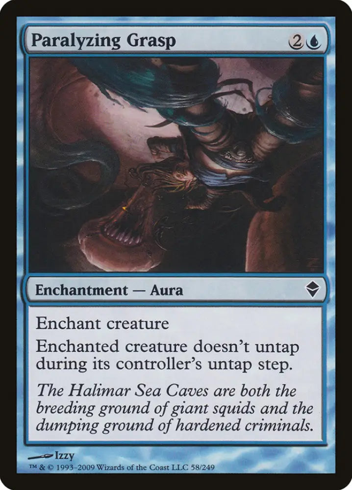 Paralyzing Grasp [Zendikar] - MTG Single