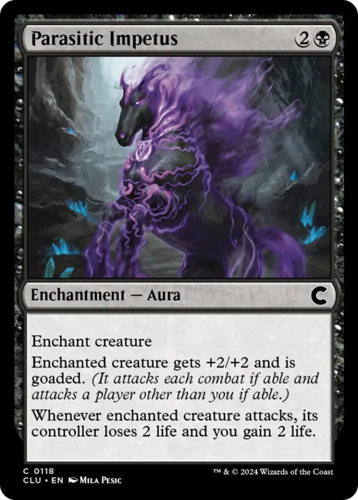 Parasitic Impetus [Ravnica: Clue Edition] - MTG Single