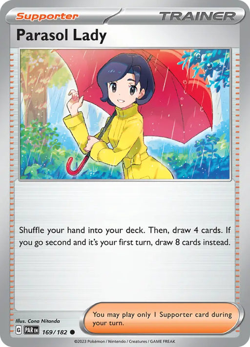 Parasol Lady (169/182) [Scarlet & Violet: Paradox Rift] - Pokemon Single
