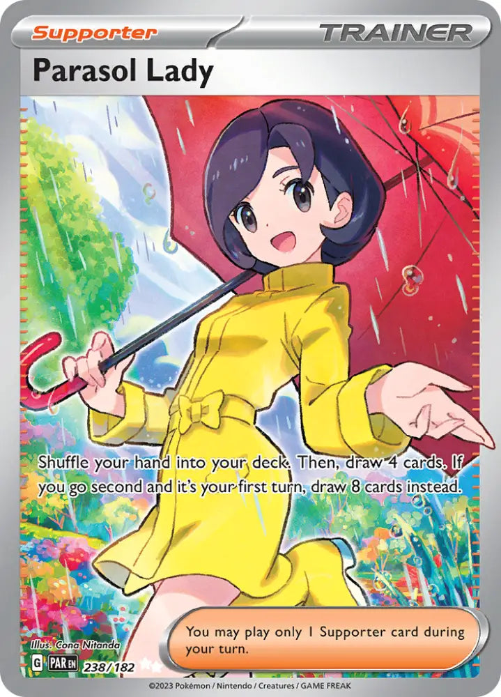 Parasol Lady (238/182) [Scarlet & Violet: Paradox Rift] - Pokemon Single
