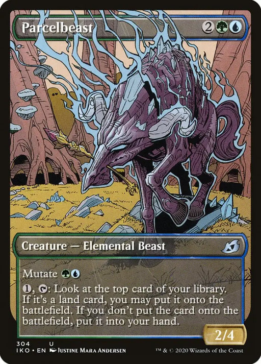 Parcelbeast (Showcase) [Ikoria: Lair of Behemoths] - MTG Single