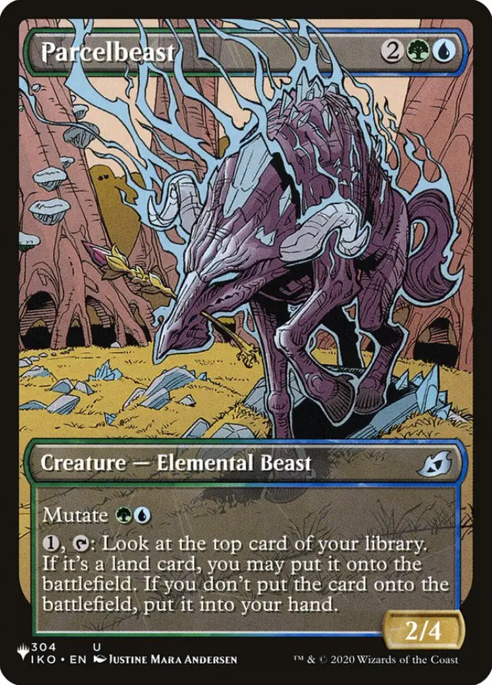 Parcelbeast (Showcase) [The List] - MTG Single