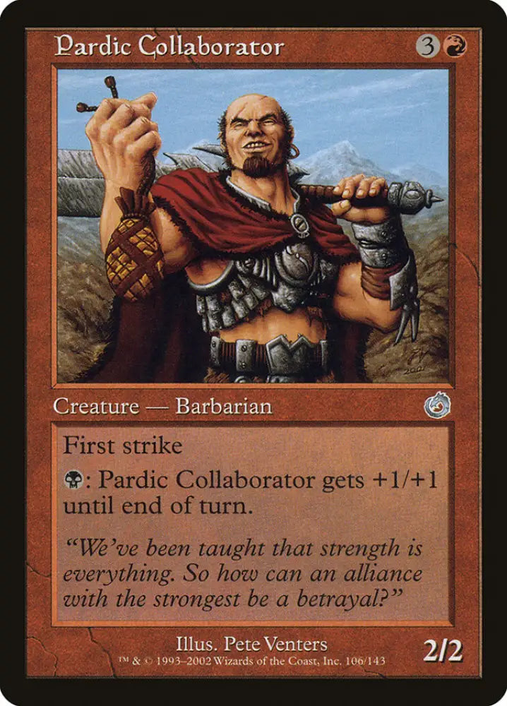 Pardic Collaborator [Torment] - MTG Single
