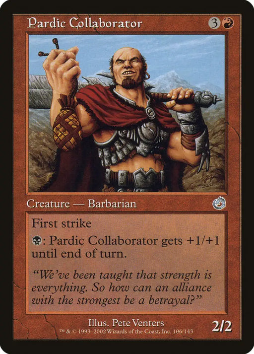 Pardic Collaborator [Torment] - MTG Single