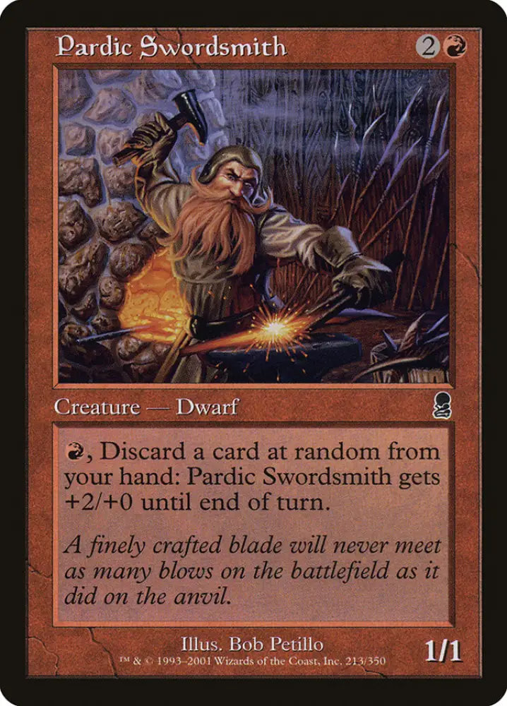 Pardic Swordsmith [Odyssey] - MTG Single