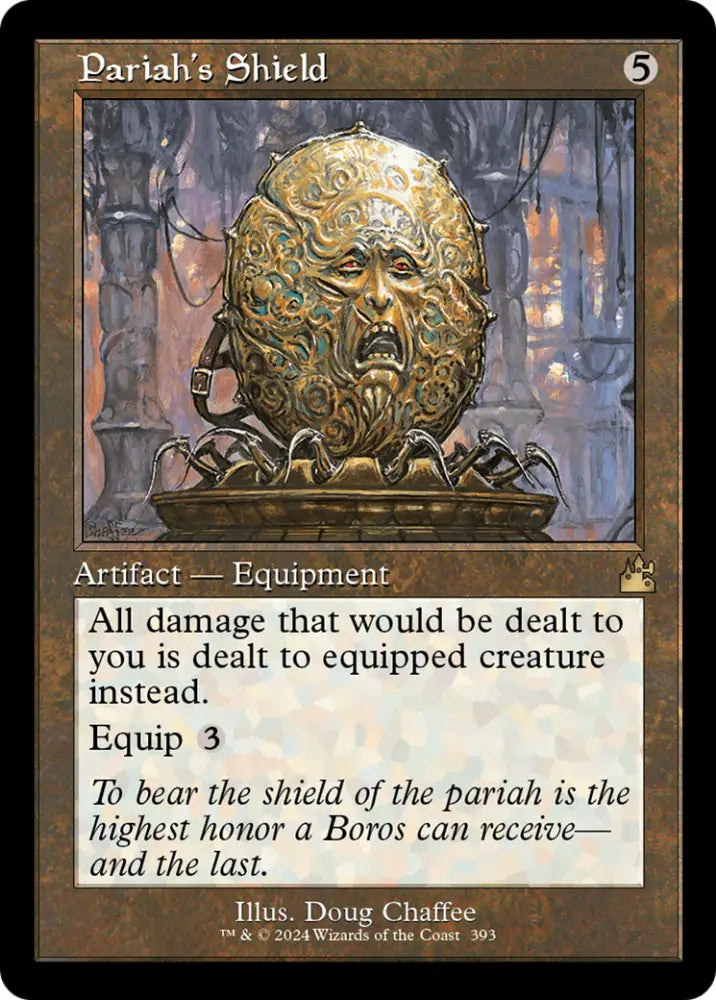 Pariah’s Shield (Retro Frame) [Ravnica Remastered] - MTG Single