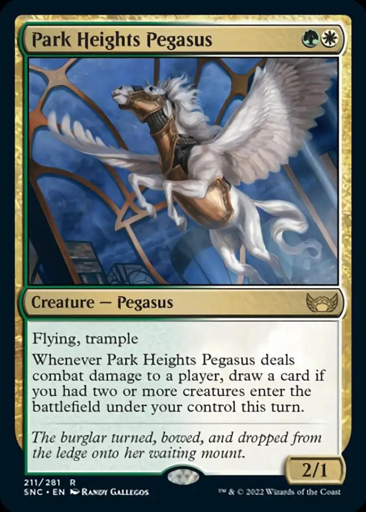 Park Heights Pegasus [Streets of New Capenna] - MTG Single