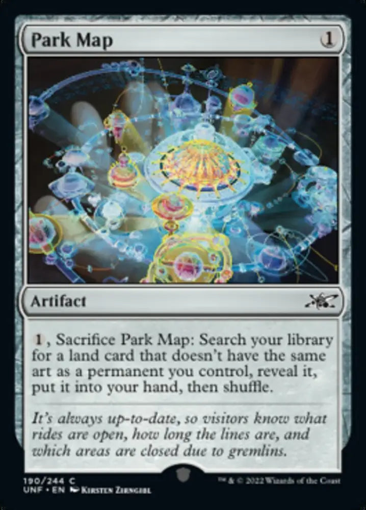 Park Map [Unfinity] - MTG Single