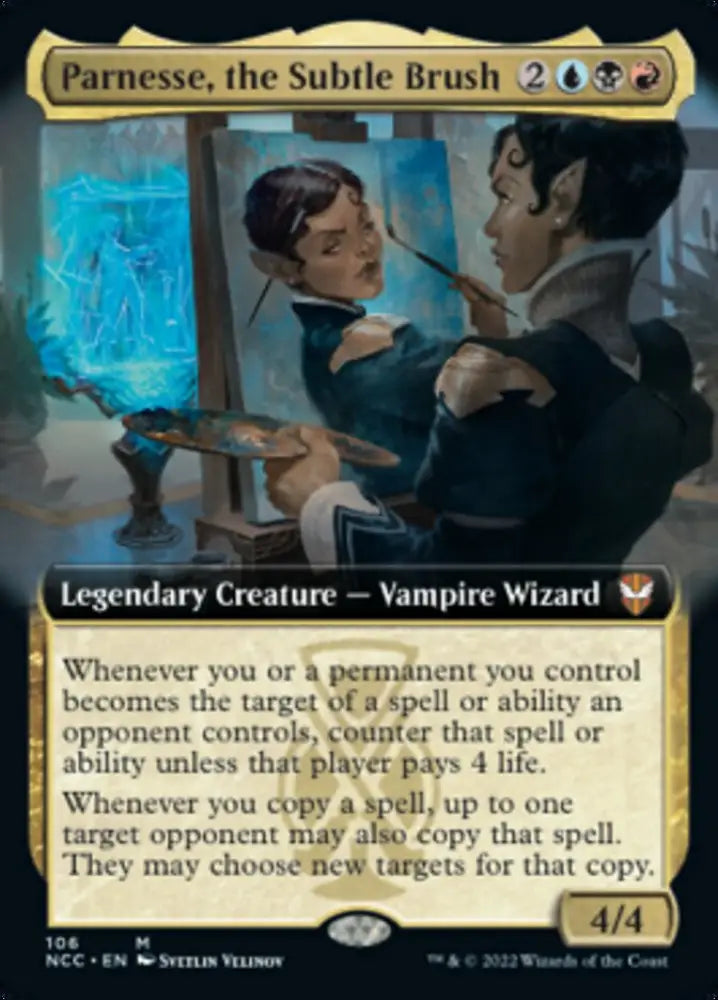 Parnesse the Subtle Brush (Extended Art) [Streets of New Capenna Commander] - MTG Single