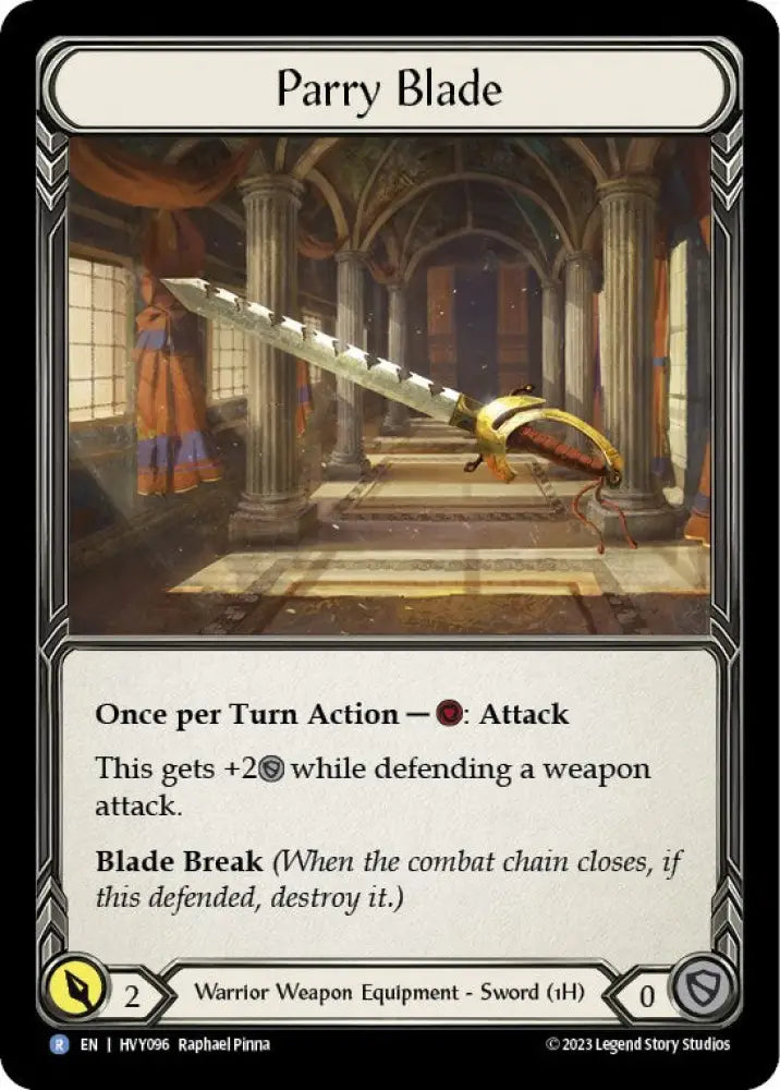 Parry Blade [Heavy Hitters] - Flesh And Blood Single
