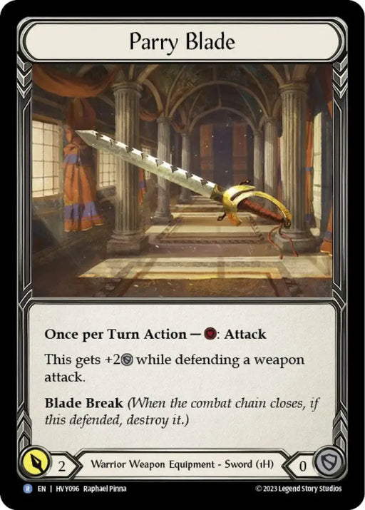 Parry Blade [Heavy Hitters] - Flesh And Blood Single