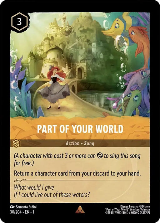 Part of Your World (30/204) [The First Chapter] - Lorcana Single