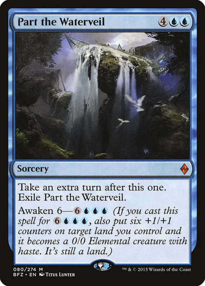 Part the Waterveil [Battle for Zendikar] - MTG Single