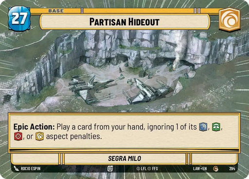 Partisan Hideout // Experience (Hyperspace) (294 // T05) [A Lawless Time]