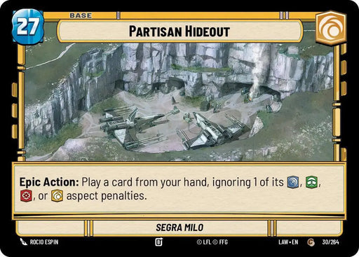 Partisan Hideout // Shield (30 // T03) [A Lawless Time]