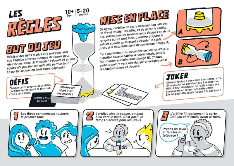 Pas l’temps d’niaiser! (FR) - Board Games