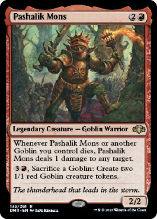 Pashalik Mons [Dominaria Remastered] - MTG Single