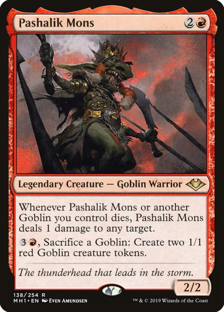 Pashalik Mons [Modern Horizons] - MTG Single
