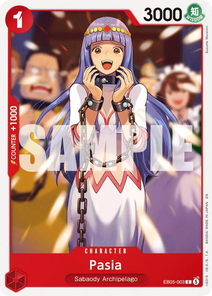 Pasia (EB05-003) [Extra Booster: One Piece Heroines Edition Vol. 2]