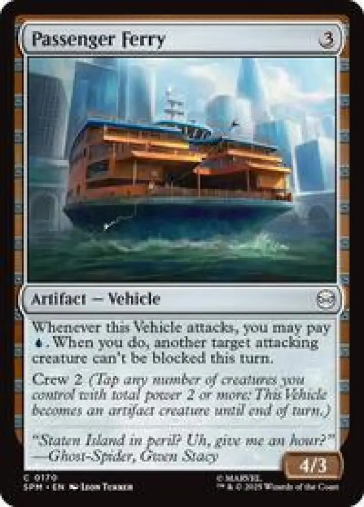 Passeneger Ferry (170) [Marvel's Spider-Man]