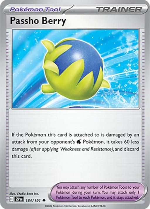 Passho Berry (184/191) [Scarlet & Violet: Surging Sparks] - Pokemon Single